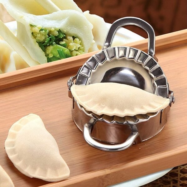 Stainless Steel Dumpling Maker: Easy & Reliable Dumplings Every Time (1 Pc) - Image 4