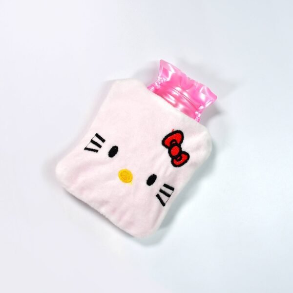 White Hello Kitty Small Hot Water Bag ? Pain Relief for Neck, Shoulder, Hand & - Image 4