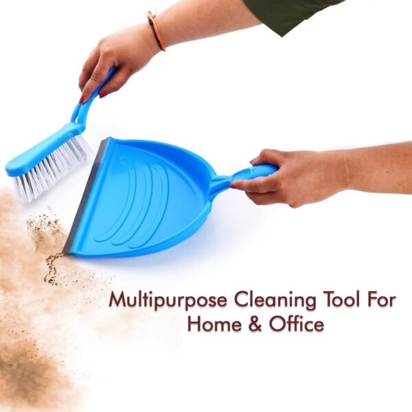 Supadi Dustpan & Brush Set ? Long-Handle Multipurpose Dust Collector - Image 5