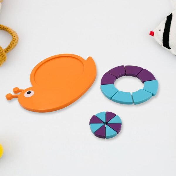 Mini Snail Puzzle ? STEM Educational Toy, Puzzle Games for Ages 3-6 (Mix Color) - Image 3