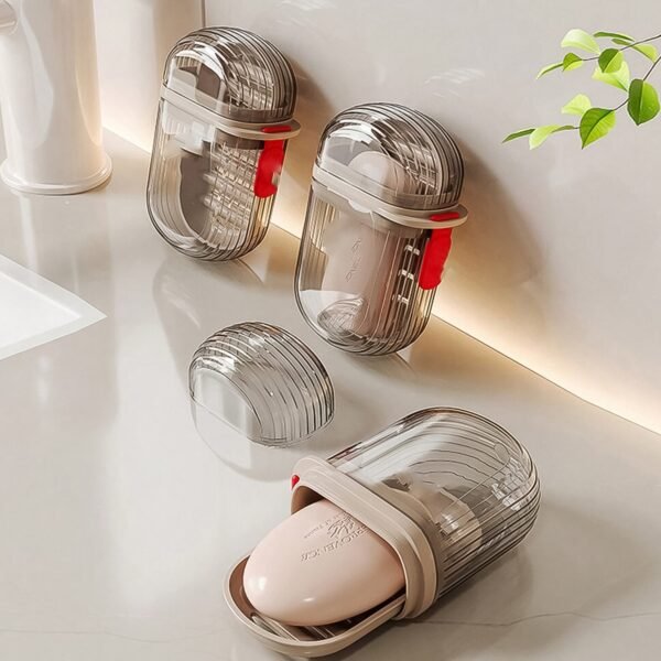 Soap Dishes Soap Box Travel (1 Pc / With Color Box) - Image 3