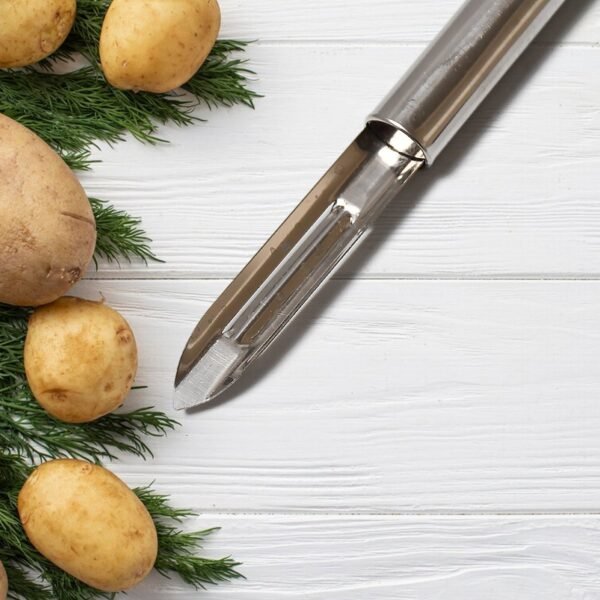 Stainless Steel Peeler Set ? Multi-Purpose Handle for Peeling & Shredding (12 - Image 5