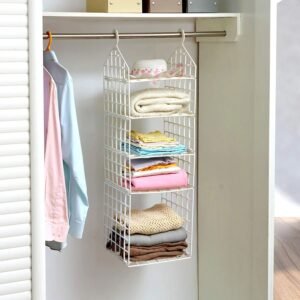 MULTIPURPOSE 5 LAYER FOLDING CLOTHES STORAGE RACKS||CLOSET FOR STUDENTS