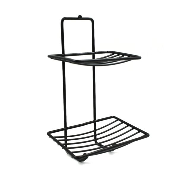 2 Layer SS Soap Rack used in all kinds of places household and bathroom