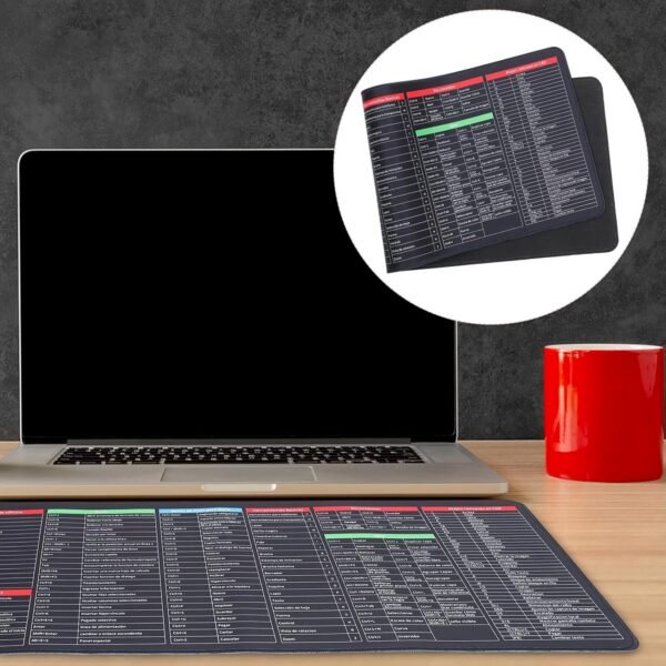 Mat of Shortcut Keyboard  Mouse Pad Mat Mouse Pads for Desk Quick Key Super - Image 4