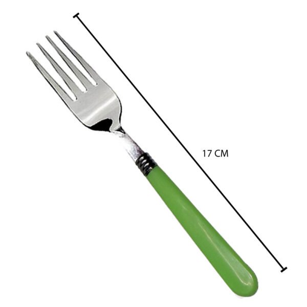 Stainless Steel Forks with Comfortable Grip Dining Fork Set of 6 Pcs - Image 5