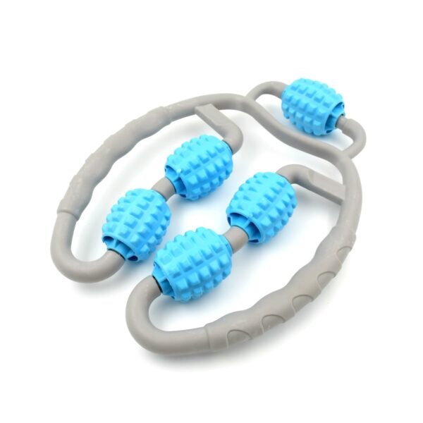 Muscle Massage Roller for Leg Soreness & Relaxation (5 Wheels, 1 Pc) - Image 4