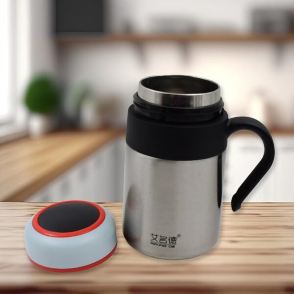 Stainless Steel Mug / Bottle Vacuum Insulated Cup With Handle & Small Cup (420 - Image 4
