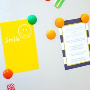 White Board Magnetic Particle Circle 2cm Color Magnetic Nail Household Teaching