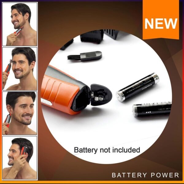 All in 1 Pre Trimmer used for trimming and cutting of facial and body hairs and - Image 3