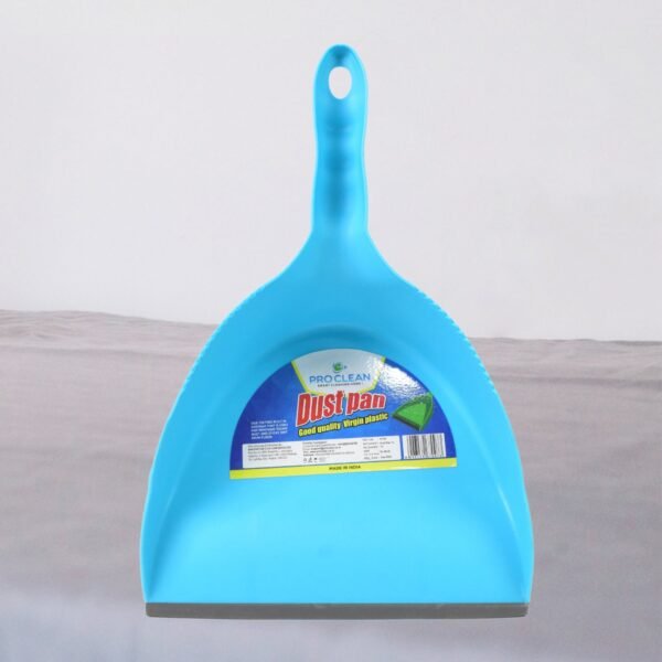 Heavy Plastic Dustpan with Handle (1 Pc) - Image 4