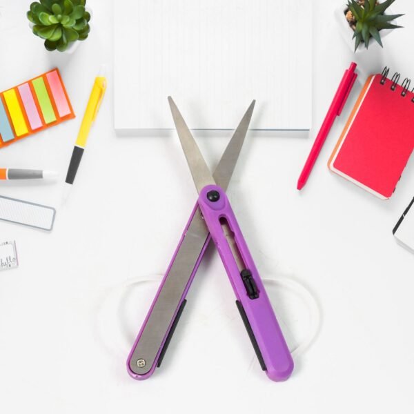 Pen Cut Compact Scissors in Pen Format, Pen-Style Portable Travel Scissors (1 - Image 3