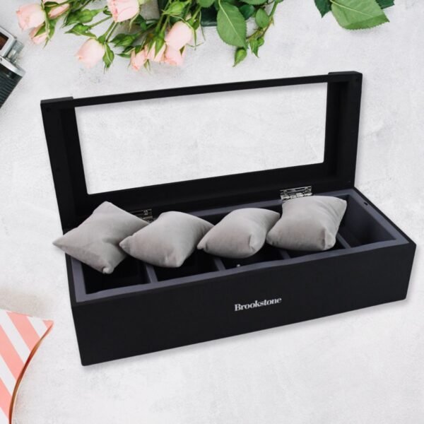 Style Fresh and Simple Girl Earrings Plate Jewellery Box Earrings Ring - Image 4
