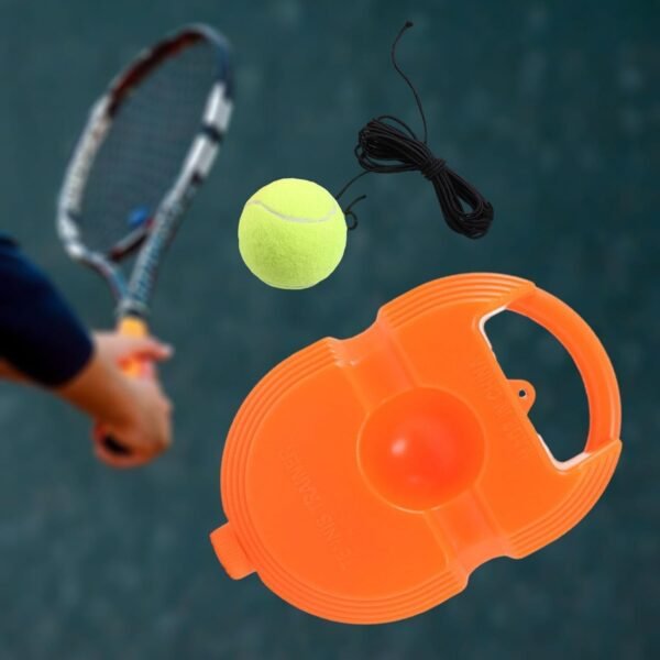 Tennis Trainer Rebound Ball with String, Convenient Tennis Training Gear, - Image 5