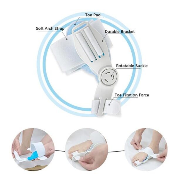 Adjustable Bunion Support Splint ? Hallux Valgus Corrector for Men & Women - Image 3