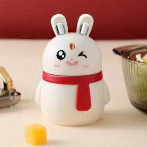 Rabbit Shape Toothpick Dispenser Pressing Small Size Accessory Durable Red |