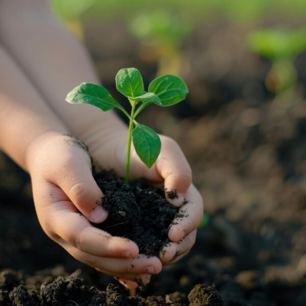 Organic Vermicompost Black Soil for Plants Health Manure (1 KG Approx) - Image 3