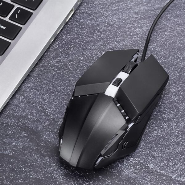 USB Wired Mouse, Ergonomic Design Gaming Mouse (1 Pc) - Image 4