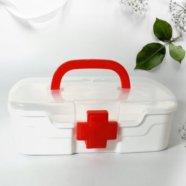 Medical Box, 1 Piece, Indoor Outdoor Medical Utility, Medicine Storage Box, - Image 3