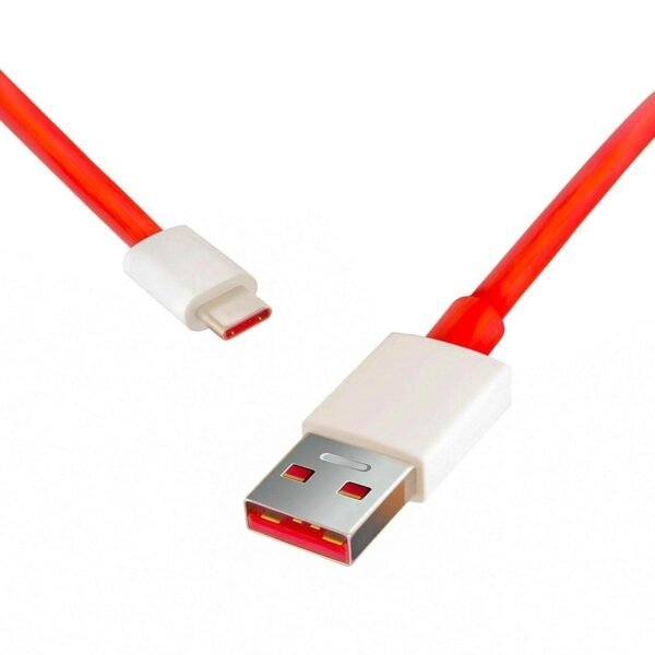 Unique Type C Dash Charging USB Cable for Fast Charging & Data Transfer (Red, 1 - Image 5