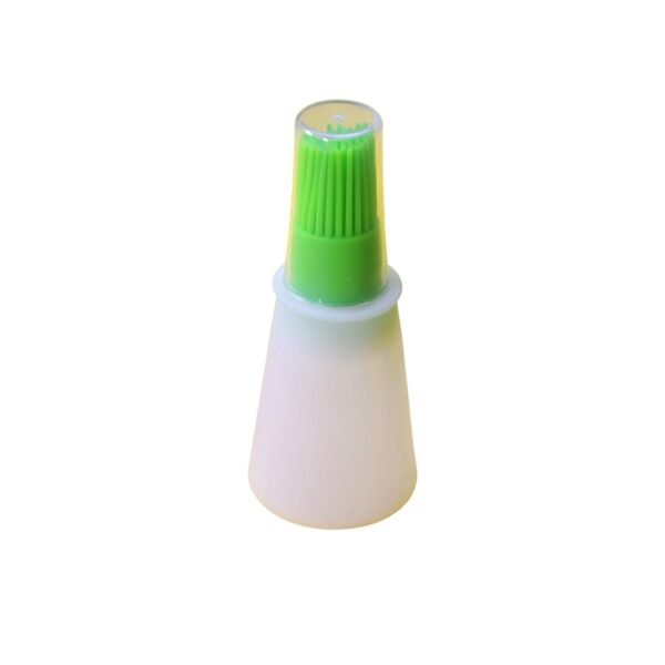 Silicone Cooking Oil Bottle With Basting Brush (Cap Not Include) - Image 4