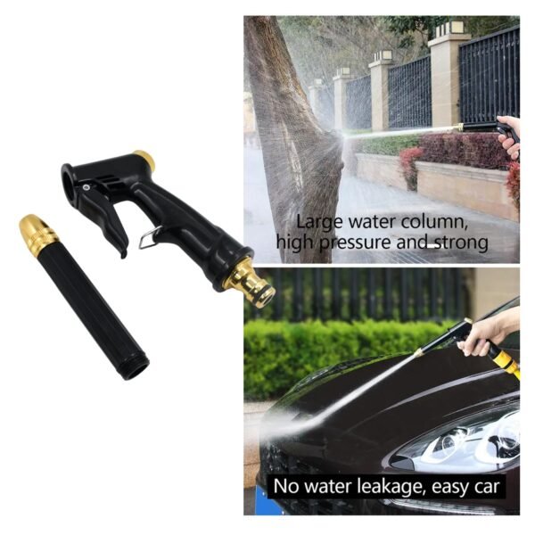 Water Spray Gun for Car Wash & Gardening (Multi-Mode, Brass) - Image 4