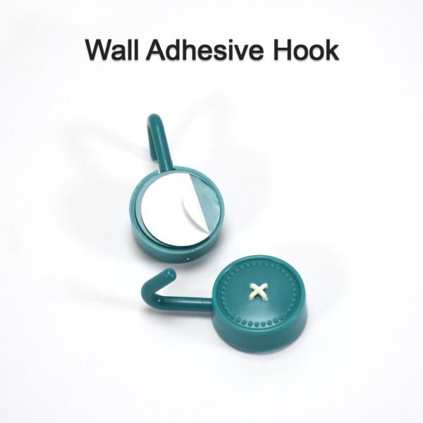 Heavy Adhesive Wall Hooks for Home Use (2 Pcs) - Image 5