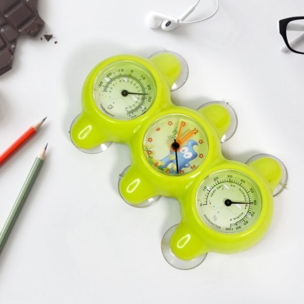 Plastic 3 in 1 Precision Desktop Clock (1 Pc) - Image 3