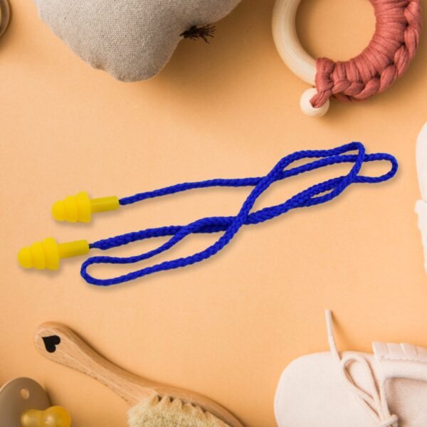 Soft Silicone Ear Plugs Hearing Protection (2 Pc Set) - Image 4