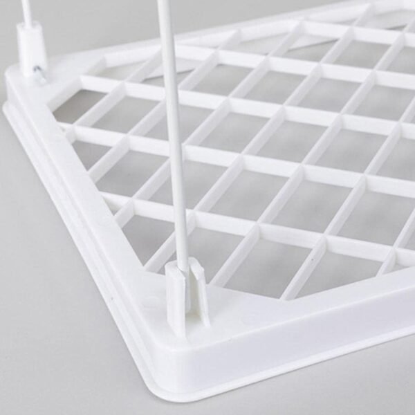 Bathroom Organizer Kitchen Utility Storage Rack Shelf Divider Makeup Home - Image 4