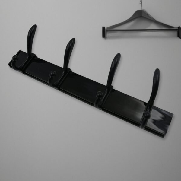 Extra Long 4-Hook Wall Coat Hanger with Eco Adhesive - Image 5