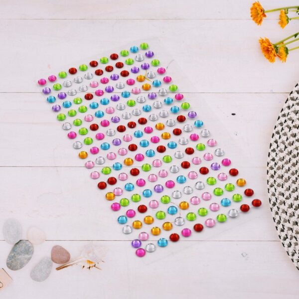 Self Adhesive Multi Size Shaped Shining Stones Crystals Stickers For Art & - Image 5