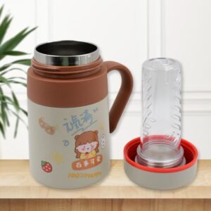 Stainless Steel Mug / Bottle Vacuum Insulated Cup with Handle & Small cup (550