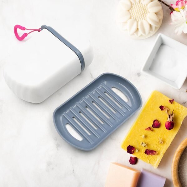 Stylish & Leak-Proof Travel Soap Box ? Secure Seal for Home, Bathroom, Hiking &