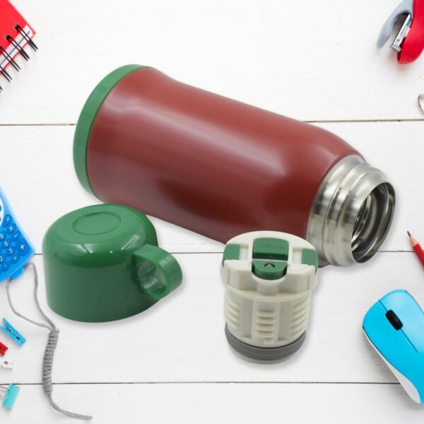 Premium Stainless Steel Insulated Sipper Bottle Print Water FlaskCartoon Vacuum - Image 3
