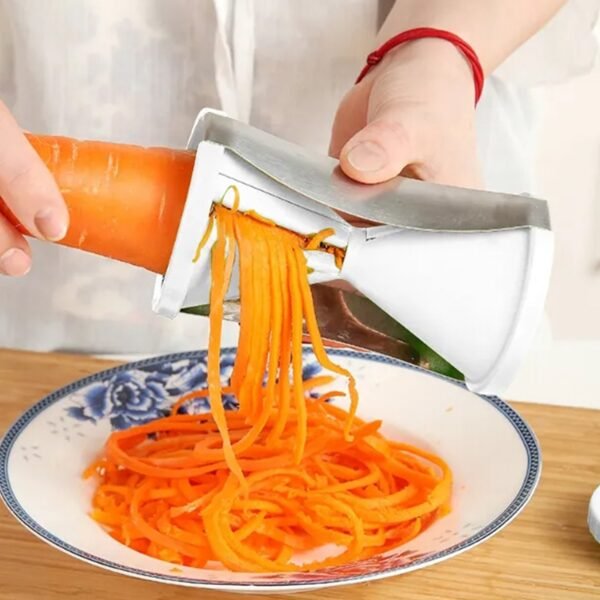 Portable Stainless Steel Handheld Spiralizer & Vegetable Slicer - Image 3