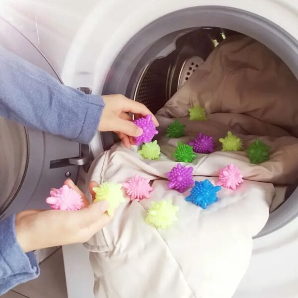 Soft Star Laundry Dryer Balls ? 10-Piece Multi-Color Clothes Softener - Image 5