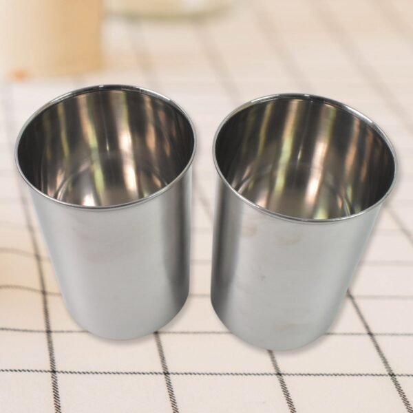 Multipurpose Stainless Steel Airtight Containers with See Through Lid (2 Pc Set - Image 4