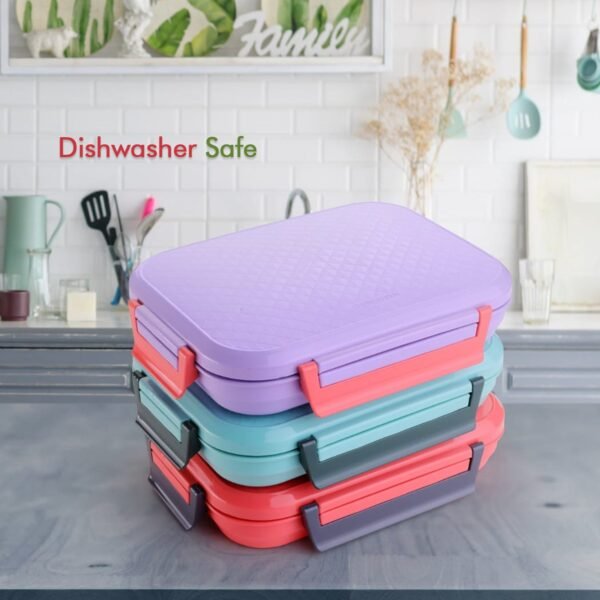 Kids? School Lunch Box with Steel Plate - Image 4