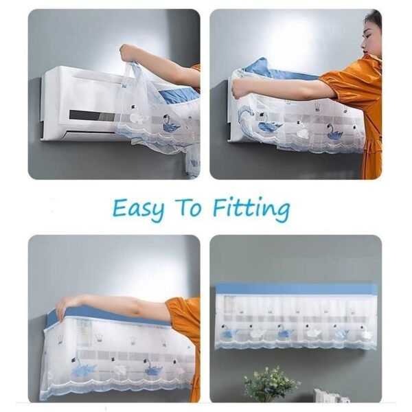 Ac Cover Air Conditioning Dust Cover Folding Designer (Approx 1 Ton / 1 Pc / ac - Image 5
