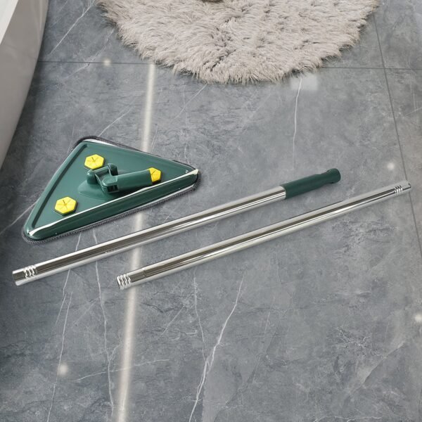 2-in-1 Extendable Triangle Mop ? Retractable, 360? Rotating, Telescopic & - Image 4
