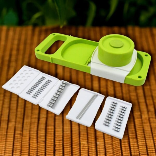 Slicer for Kitchen 5 in 1 Foldable Vegetable Slicer Blade Potato Cutter, Veggie