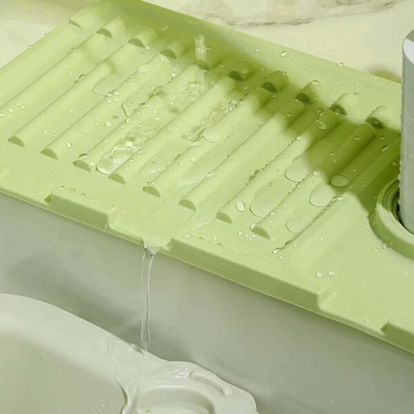 Silicone Sink Faucet Pad ? Drip Protector & Splash Guard for Kitchen, Bathroom - Image 4
