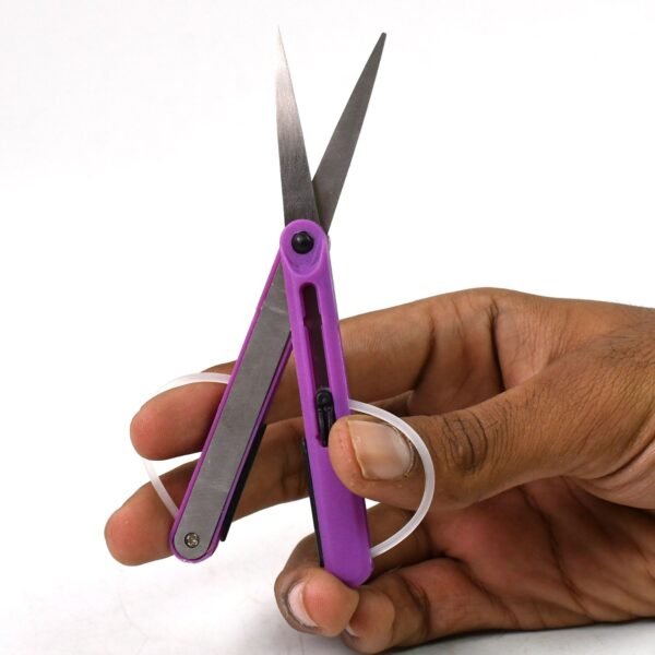 Pen Cut Compact Scissors in Pen Format, Pen-Style Portable Travel Scissors (1 - Image 4