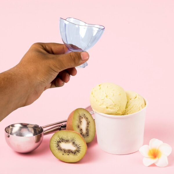 Serving Dessert Bowl Set - 6pcs Ice Cream, Salad, and Fruit Bowls (Brown Box) - Image 5