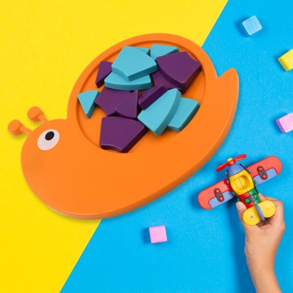 Mini Snail Puzzle ? STEM Educational Toy, Puzzle Games for Ages 3-6 (Mix Color) - Image 5
