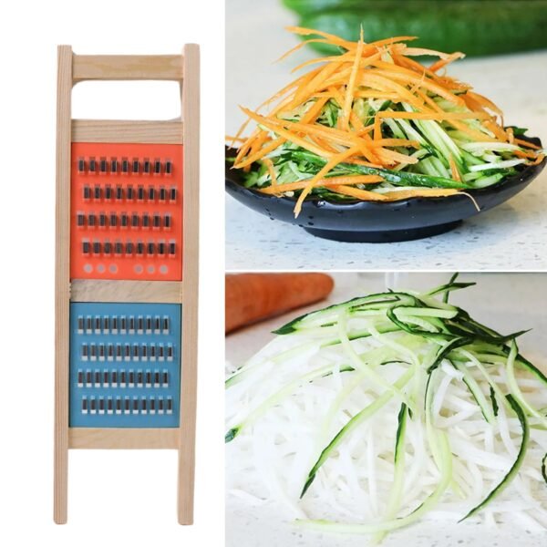 Stainless Steel Food Chopper 2-in-1 Vegetable Cutter - Image 4