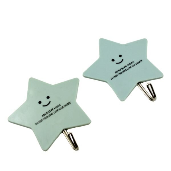 Multipurpose Strong Self-Adhesive Hooks ? Heavy Plastic Wall Hooks for Home, - Image 3
