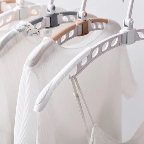 Portable Folding Clothes Hanger (1 Pc): 360? Rotation, Travel, Adjustable - Image 5