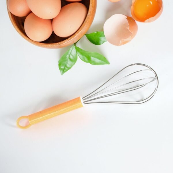Stainless Steel Manual Whisk ? Cream, Flour & Egg Mixer (16 Cm) - Image 3
